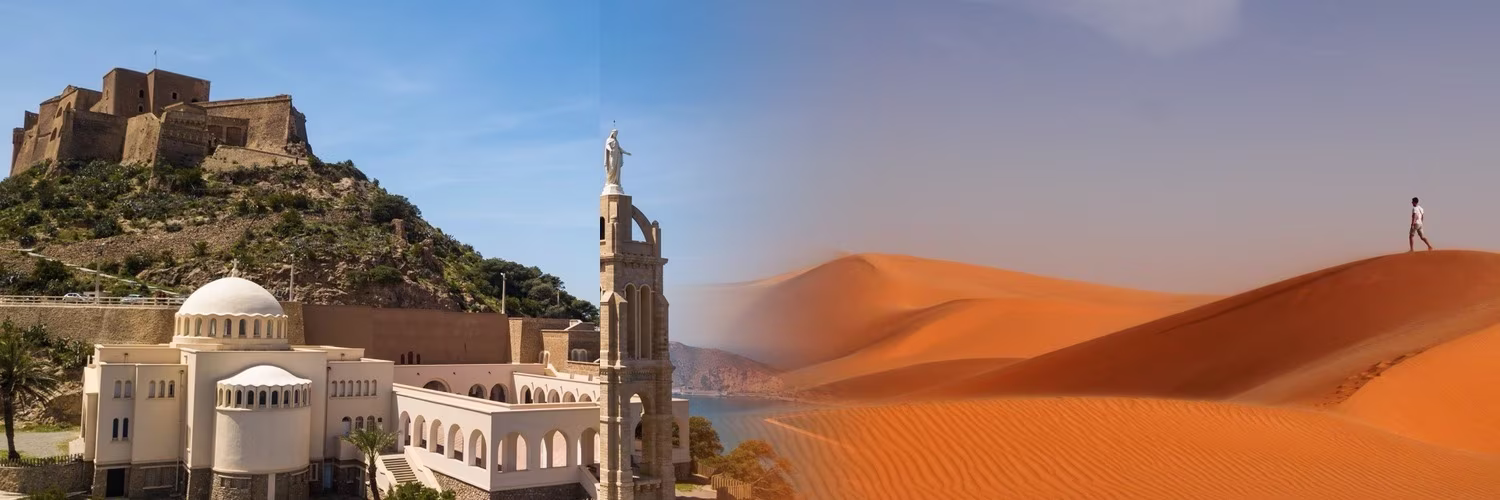 ALGÉRIE ANTIQUE ET PORTES DU SAHARA — De Tipaza à Timimoun, quarante siècles entre Méditerranée et grandes dunes